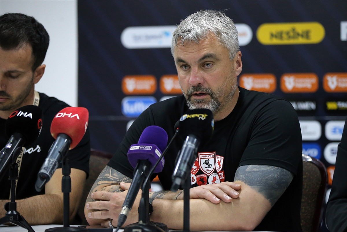 Trendyol Süper Lig'in 33. haftasında Sipay Bodrum FK ile Reeder Samsunspor, Grey Beton Bodrum...