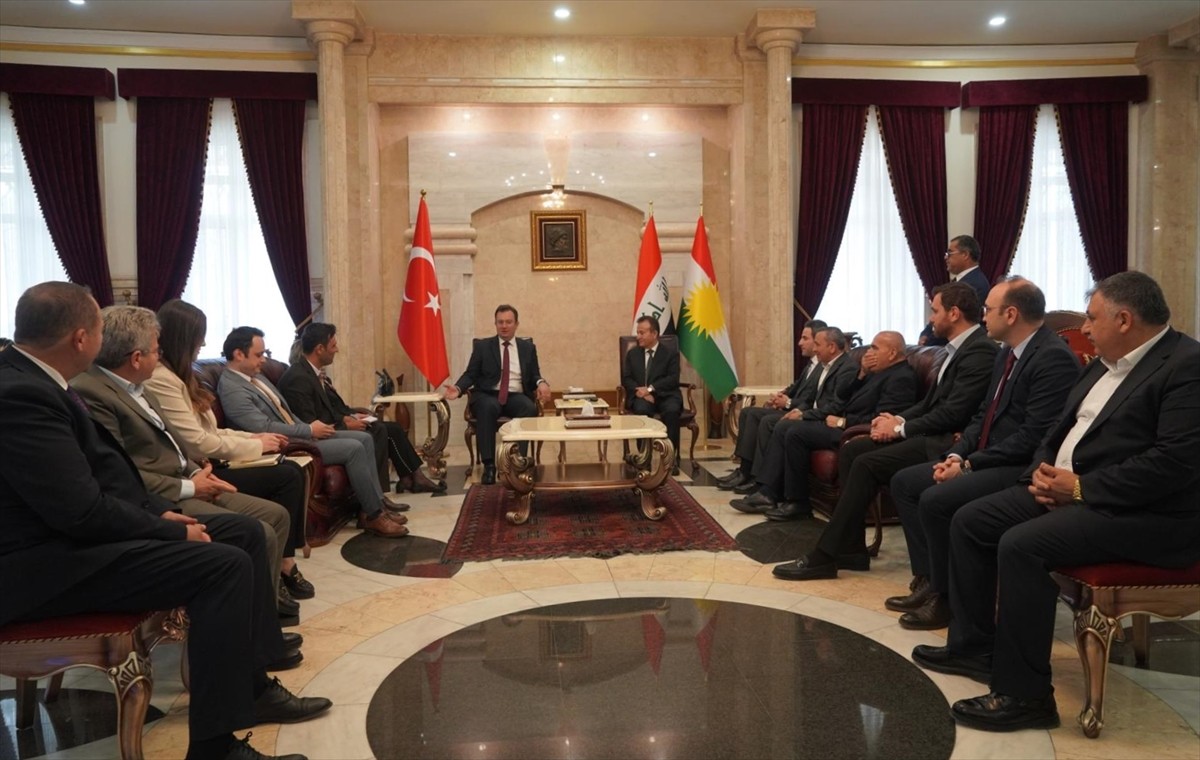 Türkiye'nin Erbil Başkonsolosu Erman Topçu, Duhok’un Zaho ilçesi ile Habur Sınır Kapısı ve İbrahim...