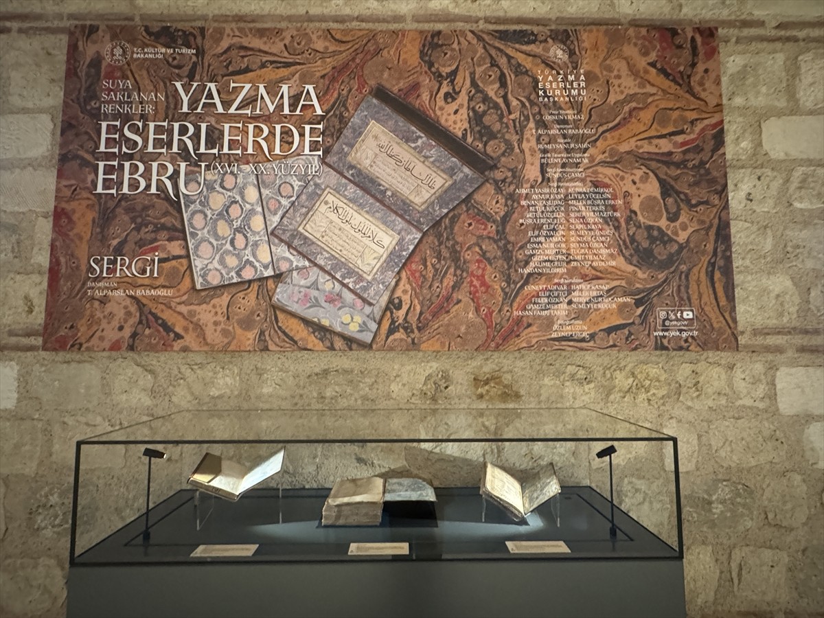 Türkiye Yazma Eserler Kurumu Başkanlığınca düzenlenen "Suya Saklanan Renkler: Yazma Eserlerde...