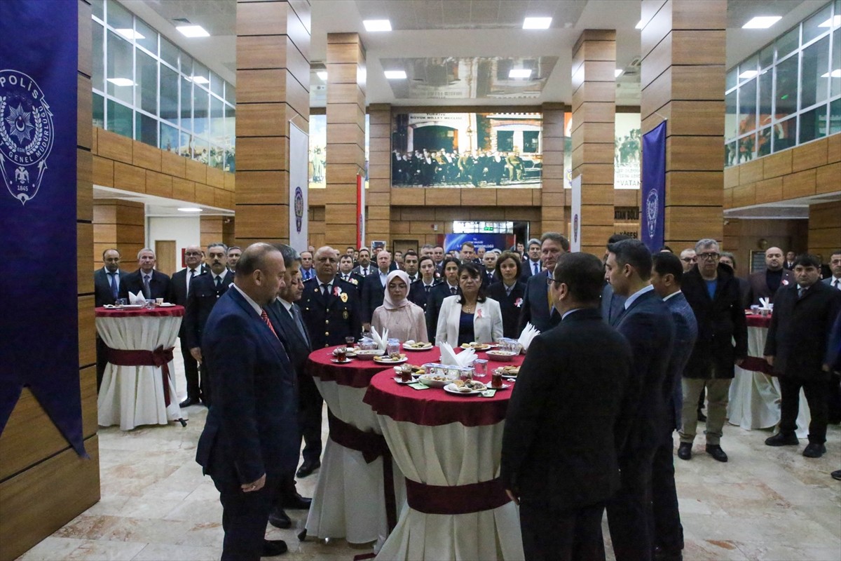 Uşak İl Emniyet Müdürlüğü'nde Türk Polis Teşkilatı'nın kuruluşunun 180. yıl dönümü ve Polis...