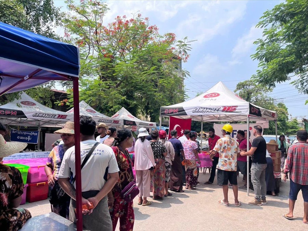 Afet ve Acil Durum Yönetimi Başkanlığı (AFAD), Myanmar'da meydana gelen 7,7 büyüklüğündeki...
