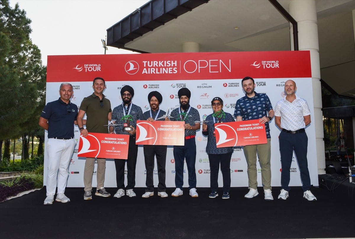 Antalya'da Turkish Airlines Open 2025 kapsamında ikinci Pro-Am turnuvası gerçekleştirildi....