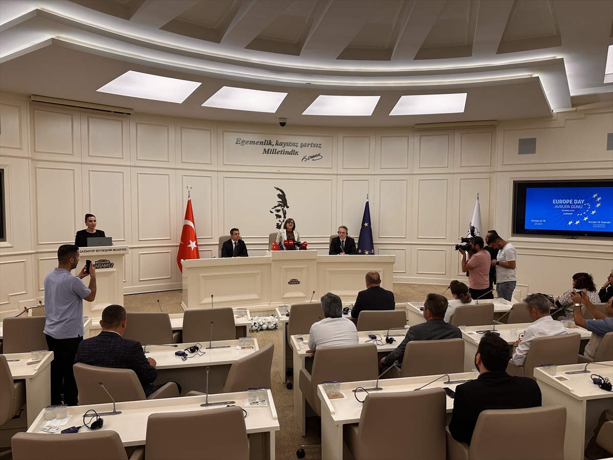 Avrupa Birliği (AB) Türkiye Delegasyonu Başkanlığınca 9 Mayıs Avrupa Günü dolayısıyla Gaziantep'te...