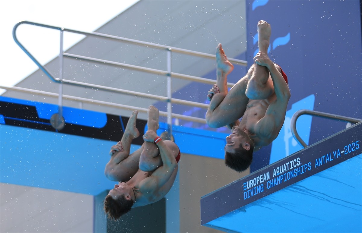 Avrupa Yüzme Birliği (European Aquatics) tarafından Antalya'da düzenlenen Avrupa Su Sporları...