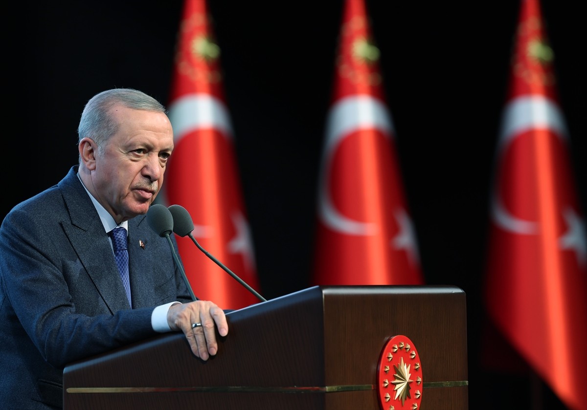 Cumhurbaşkanı Recep Tayyip Erdoğan, Beştepe Kongre ve Kültür Merkezi'nde düzenlenen 4. Tarım Orman...