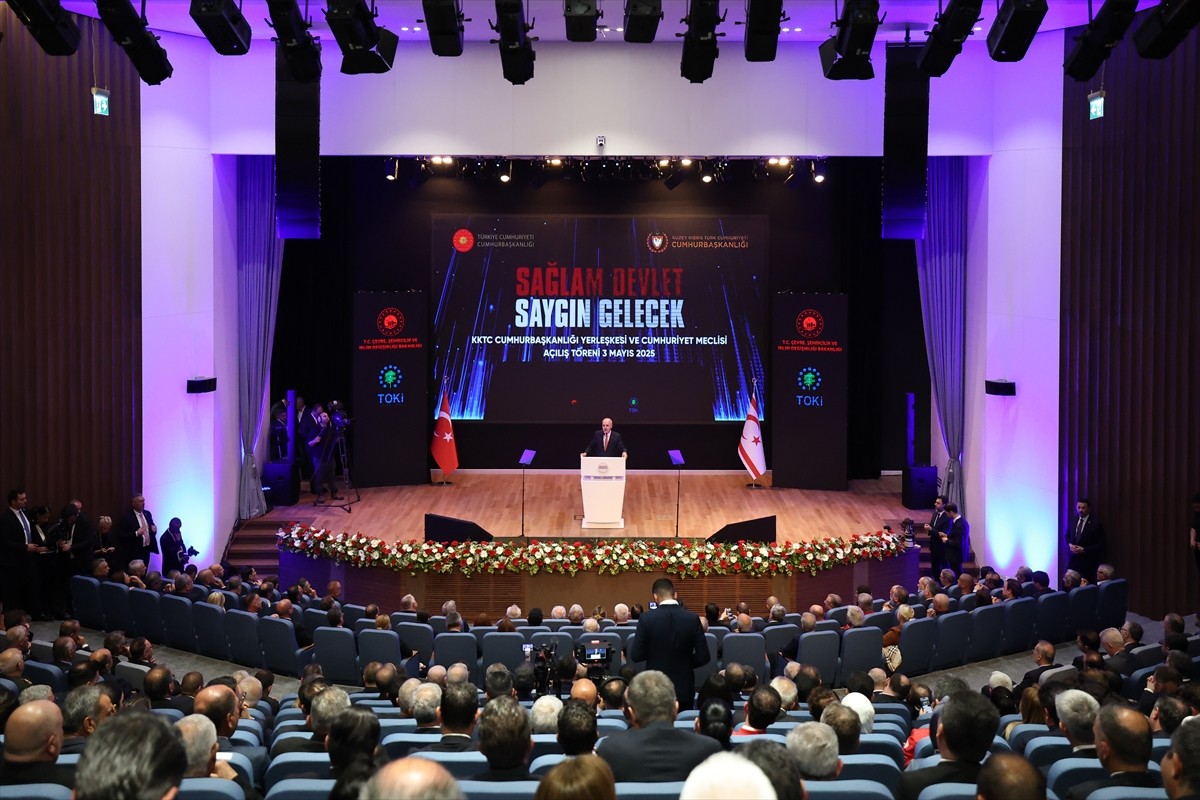 Cumhurbaşkanı Recep Tayyip Erdoğan ve Kuzey Kıbrıs Türk Cumhuriyeti (KKTC) Cumhurbaşkanı Ersin...