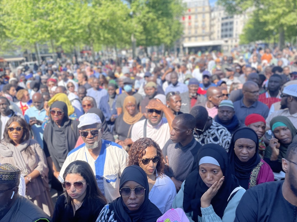 Fransa'da 25 Nisan'da camide namaz kıldığı sırada bıçaklanarak öldürülen Müslüman genç Aboubakar...