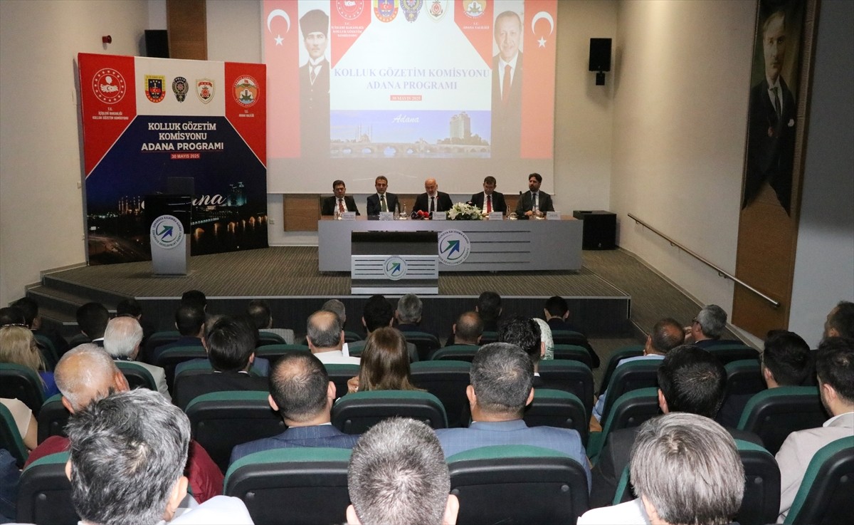 İçişleri Bakan Yardımcısı ve Kolluk Gözetim Komisyonu Başkanı Mehmet Sağlam, Çukurova Kalkınma...