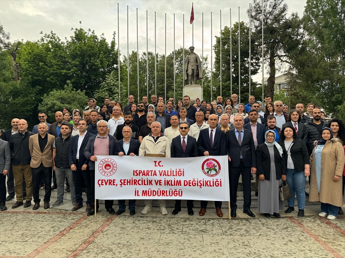  Isparta'da Çevre, Şehircilik ve İklim Değişikliği İl Müdürlüğünce, Çevre Haftası kutlamaları...