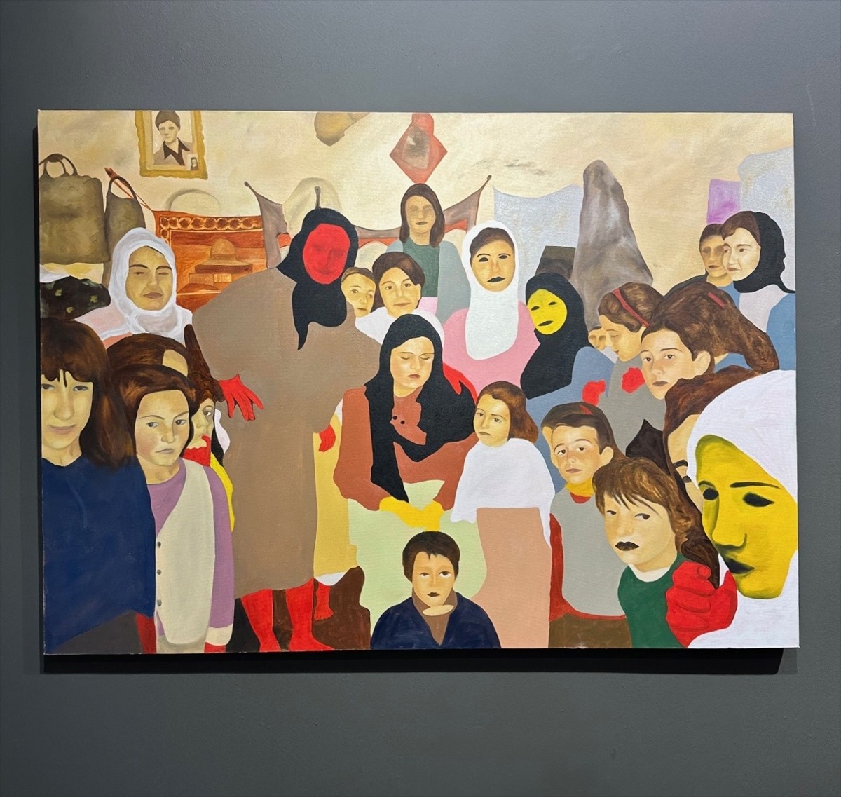 İyilik İçin Sanat Derneğinin, Istanbul Concept Gallery iş birliğiyle düzenlediği "Yankı Odası"...