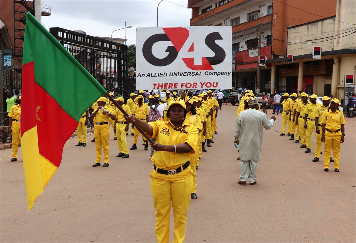 Kamerun'da, 1 Mayıs Emek ve Dayanışma Günü, "Kamerun için sosyal diyalog ve onurlu iş" temasıyla...