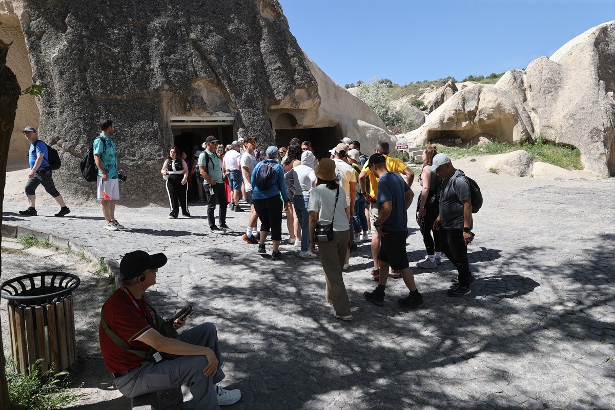 Kapadokya'daki müzeler ve ören yerlerini, Müzeler Haftası'nda 107 bin 168 ziyaretçi gezdi.