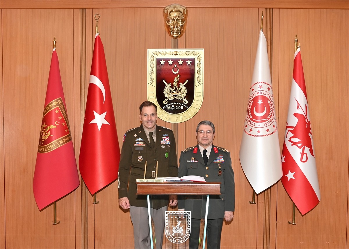 Kara Kuvvetleri Komutanı Orgeneral Selçuk Bayraktaroğlu, ABD Avrupa ve Afrika Kara Ordusu Komutanı...