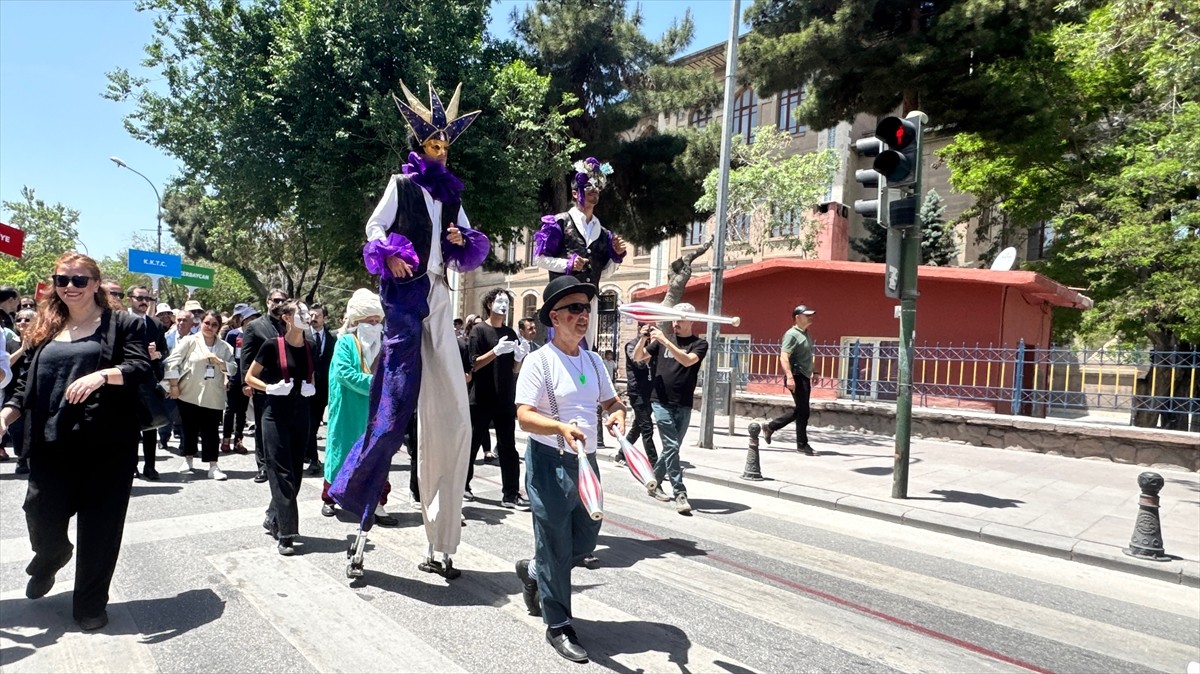 Konya Devlet Tiyatrosunun ev sahipliğinde düzenlenen 17. Bin Nefes Bir Ses Uluslararası Türkçe...