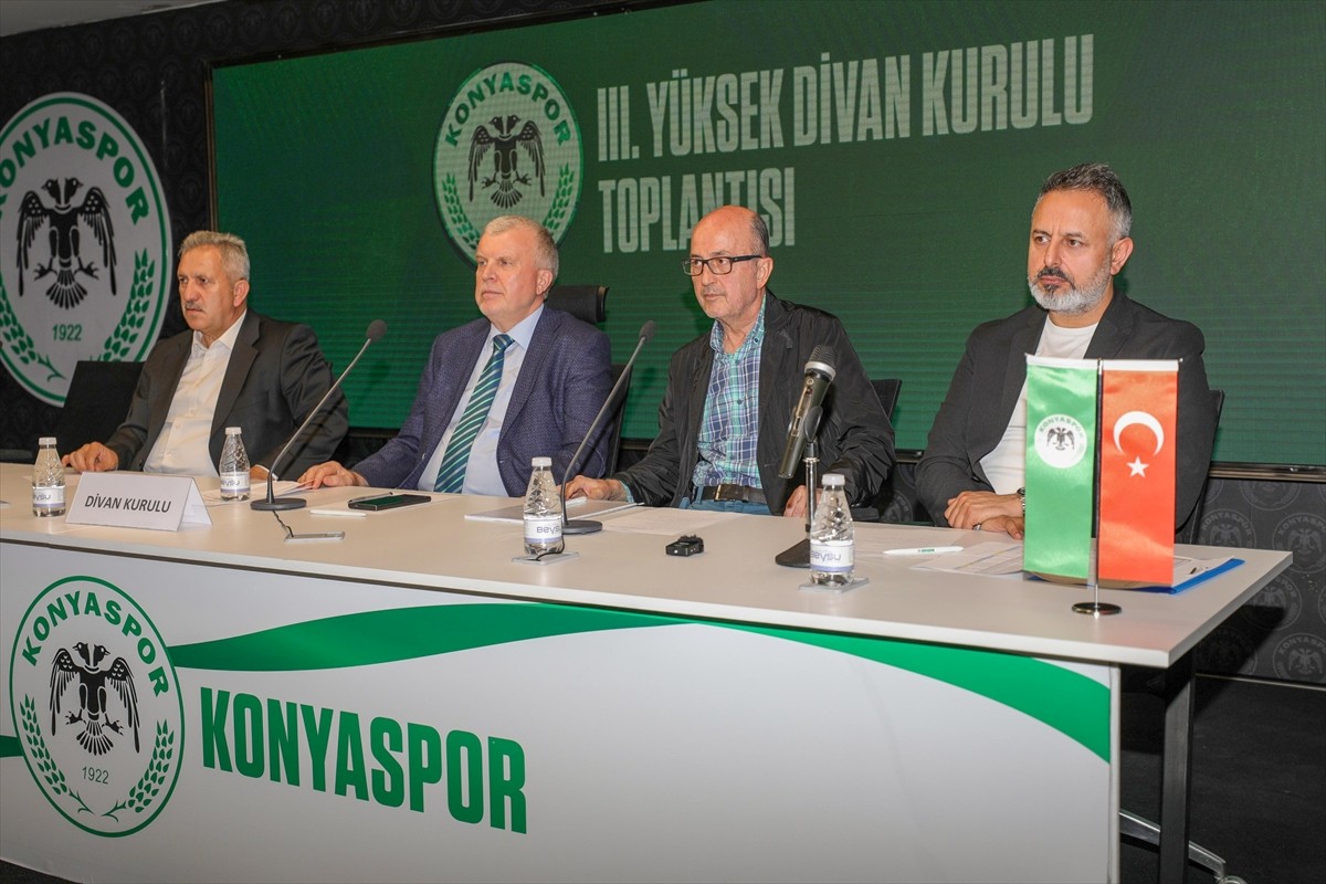 Konyaspor Kulübü Yüksek Divan Kurulu Toplantısı, MEDAŞ Konya Büyükşehir Stadyumu Basın Toplantı...