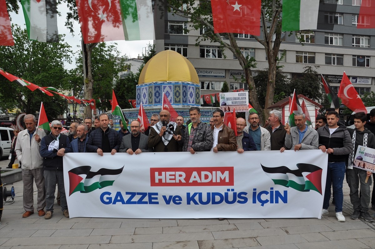 Kütahya Sivil Toplum Kuruluşları Dayanışma Platformu (KÜSİDAP), İsrail’in "Gazze Özgürlük...