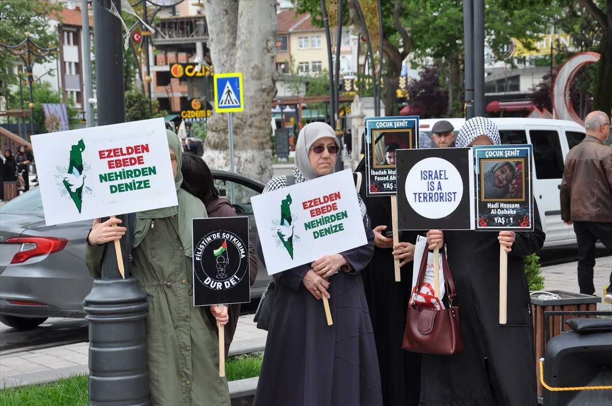 Kütahya Sivil Toplum Kuruluşları Dayanışma Platformu (KÜSİDAP), İsrail’in "Gazze Özgürlük...