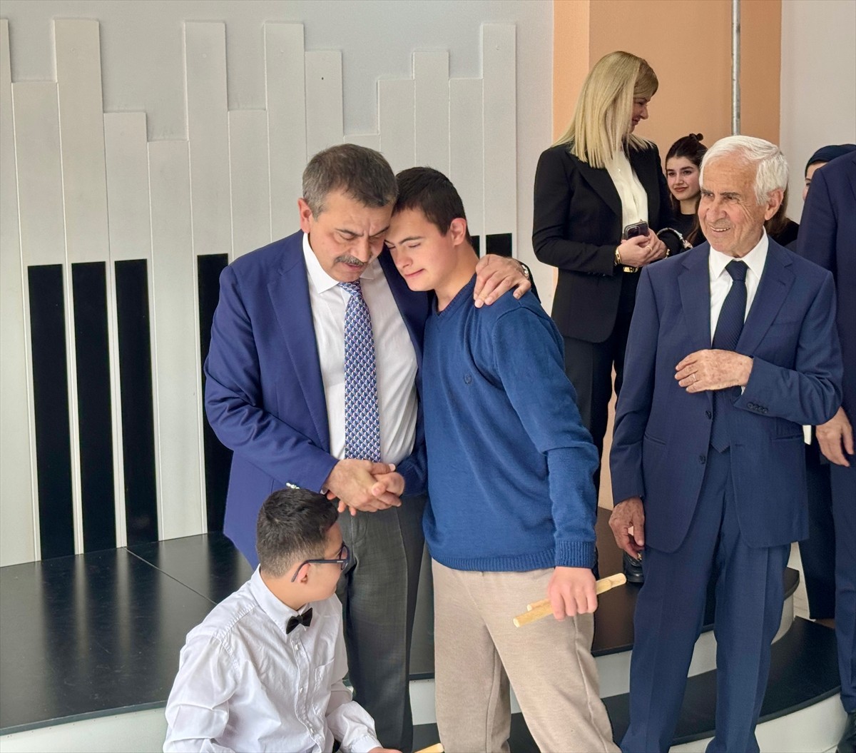Milli Eğitim Bakanı Yusuf Tekin, Kocaeli'nin Darıca ilçesindeki Tacirler Eğitim Vakfı Özel Eğitim...