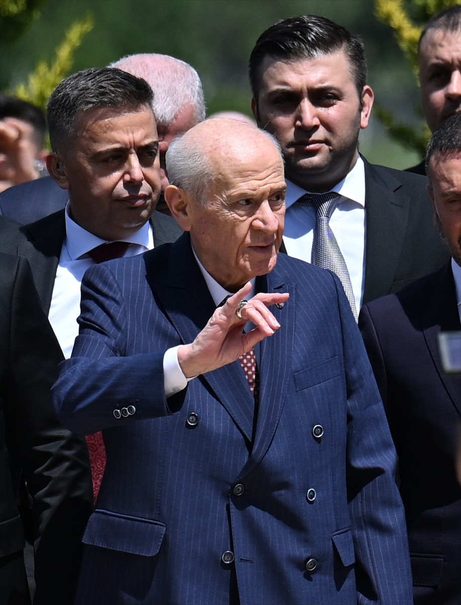 Milliyetçi Hareket Partisi (MHP) Genel Başkanı Devlet Bahçeli, Kızılcahamam’da yer alan Ülkücü...