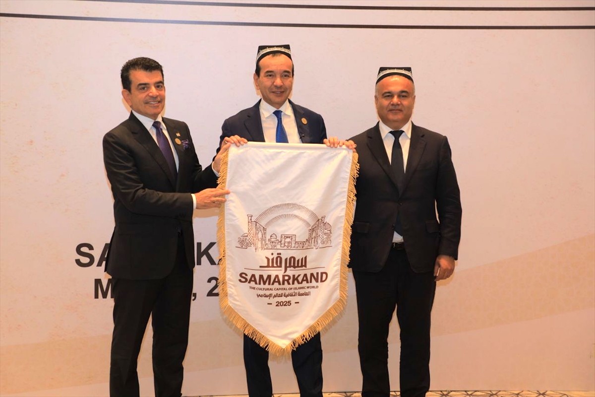 Özbekistan&#039;ın tarihi Semerkant şehrinin İslam Dünyası Eğitim, Bilim ve Kültür Teşkilatı (ISESCO)...