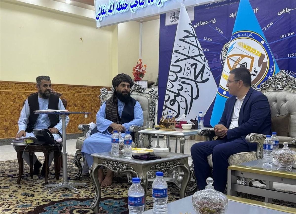 Özbekistan Tarım Bakan Yardımcısı Cemşid Abduzuhurov başkanlığındaki heyet, temaslarda bulunmak...