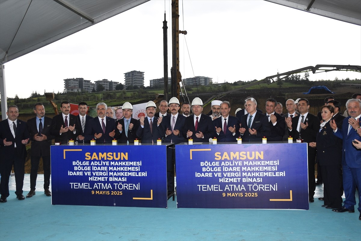 Samsun'da, 43 bin metrekare kapalı alana sahip olacak ve Bölge Adliye, Bölge İdare ile İdare ve...