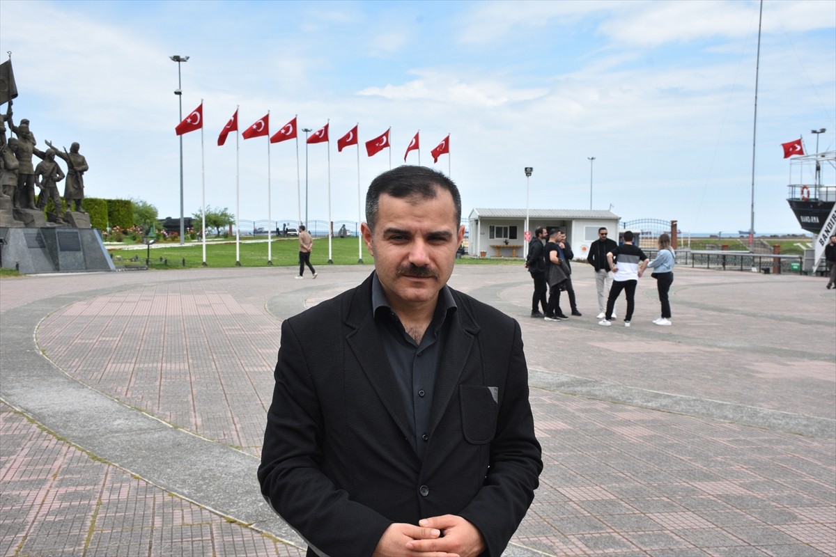 Samsun'da yarın gerçekleşecek Büyük Türk Dünyası Kurultayı'na katılacak heyetler, Samsun'da...