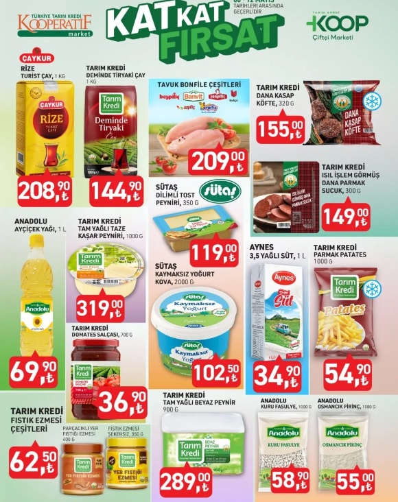 Tarım Kredi Market'ten Dev İndirim Kampanyası Başladı
