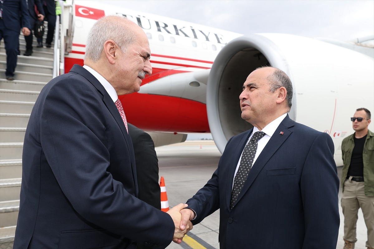 TBMM Başkanı Numan Kurtulmuş, Kuzey Kıbrıs Türk Cumhuriyeti (KKTC) Cumhuriyet Yerleşkesi Açılış...