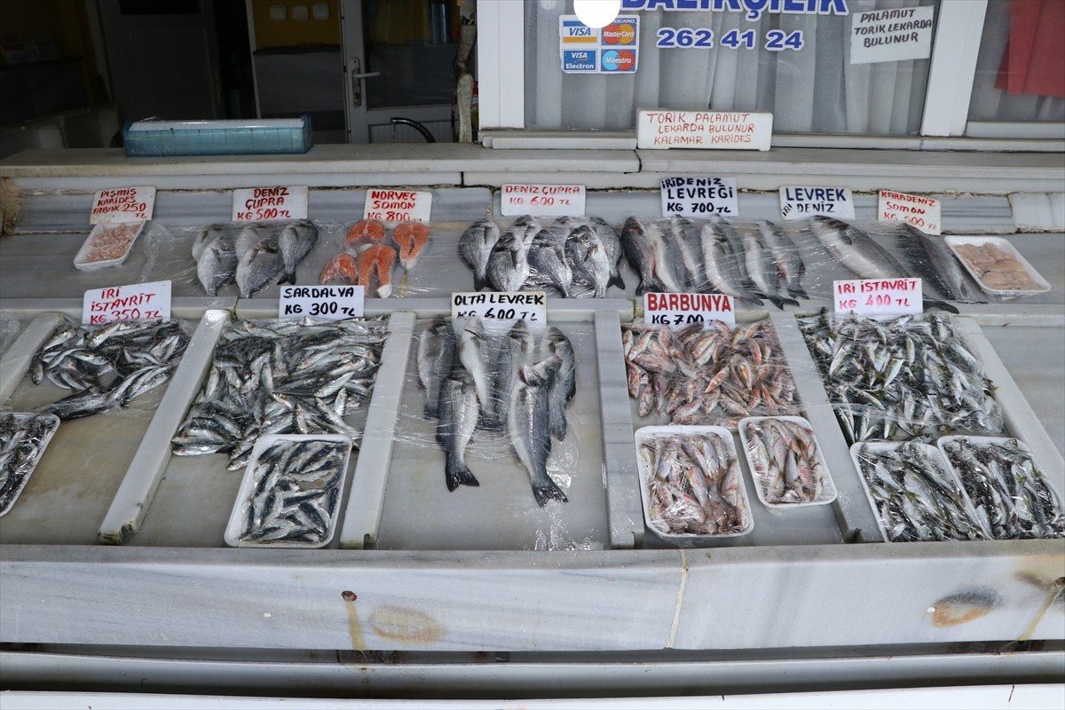 Tekirdağ’da küçük tekneleriyle Marmara Denizi’ne açılan balıkçılar, avlanmayı sürdürerek...