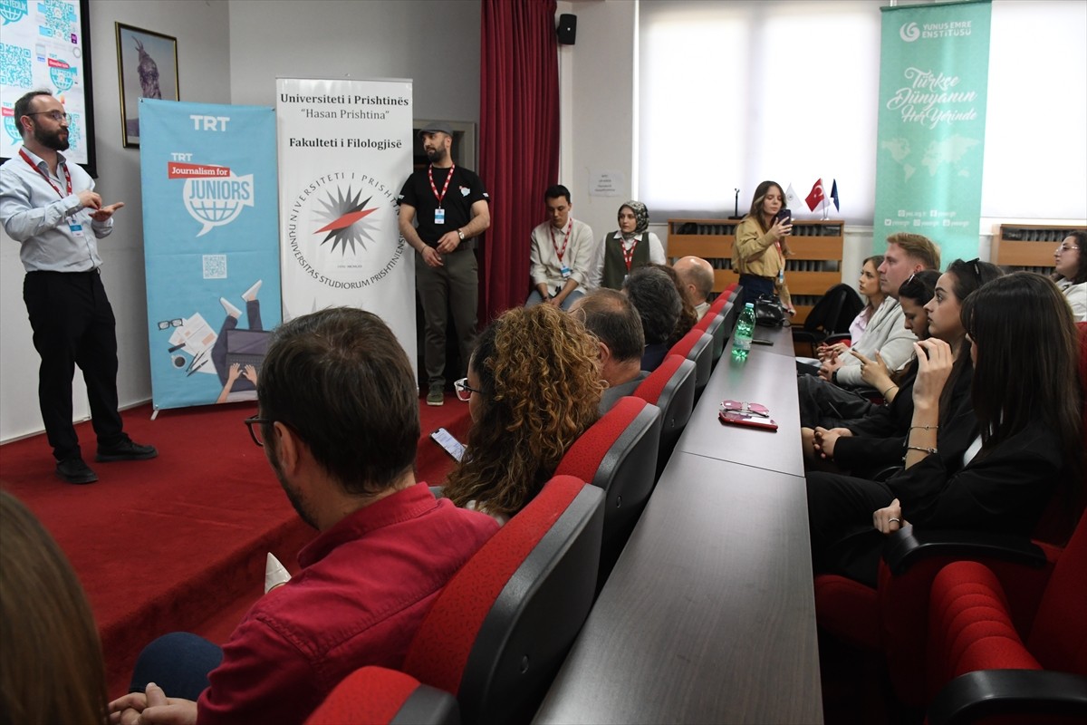 TRT ile Priştine Yunus Emre Enstitüsü (YEE) işbirliğinde gerçekleştirilen Dijital Gazetecilik...