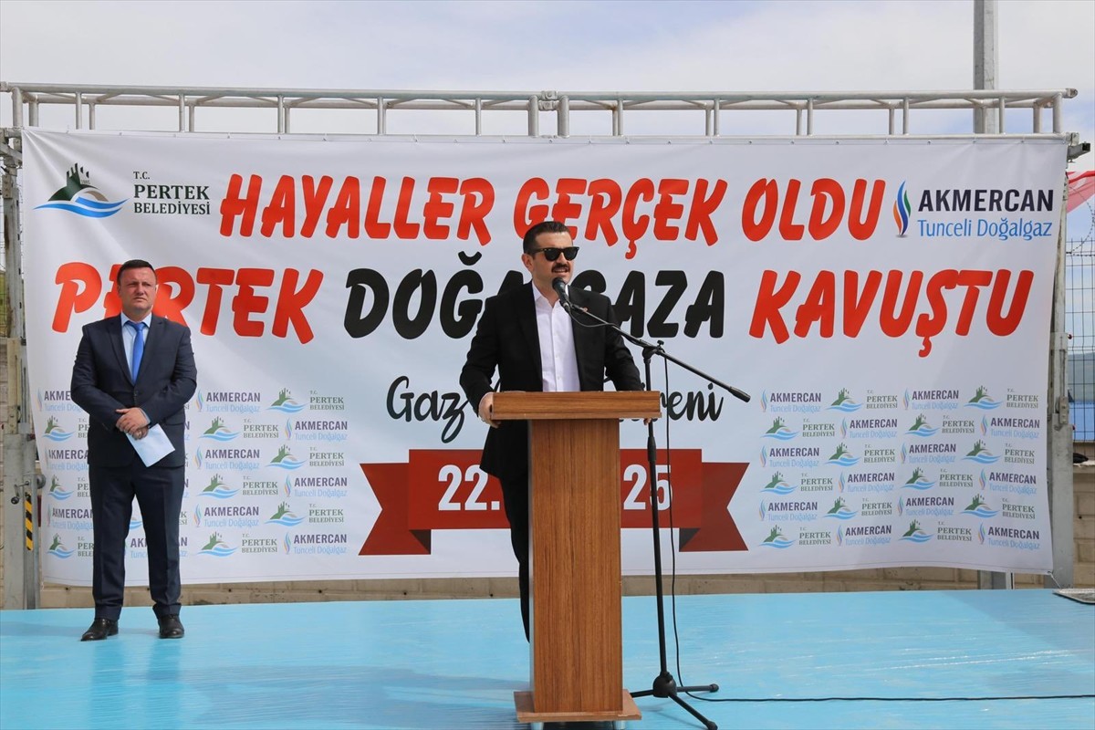 Tunceli'de yürütülen çalışmalarla Pertek ilçesine doğal gaz verildi. Pertek'te doğal gazın hizmete...