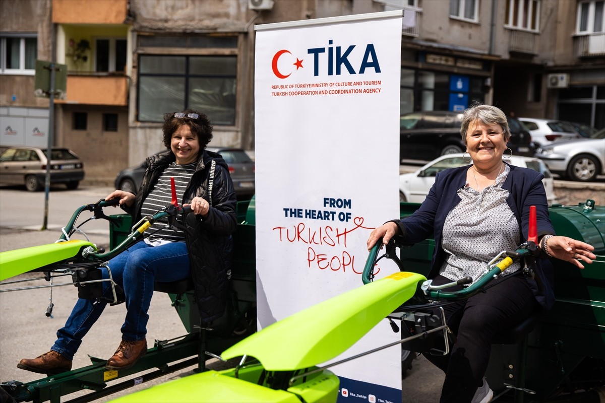 Türk İşbirliği ve Koordinasyon Ajansı Başkanlığı (TİKA), Bosna Hersek'in Vares şehrindeki kadın...