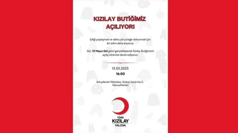 Yalova'da Sosyal Butik Projesi Başlatıldı
