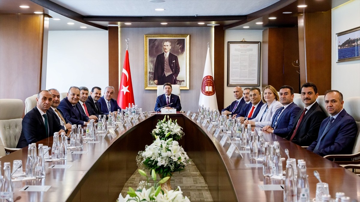 Adalet Bakanı Yılmaz Tunç'un katılımıyla Hakimler ve Savcılar Kurulu (HSK) Genel Kurul toplantısı...