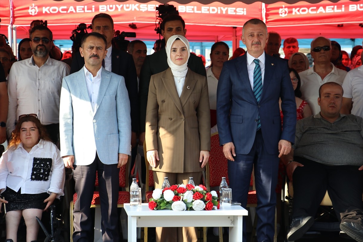 Aile ve Sosyal Hizmetler Bakanı Mahinur Özdemir Göktaş, Kocaeli Büyükşehir Belediyesince özel...
