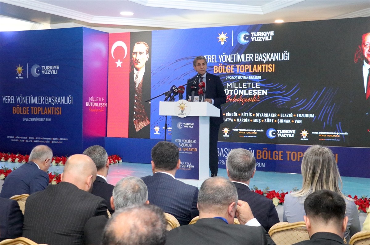 AK Parti Yerel Yönetimlerden Sorumlu Genel Başkan Yardımcısı Mustafa Demir, Güneydoğu ve Doğu...