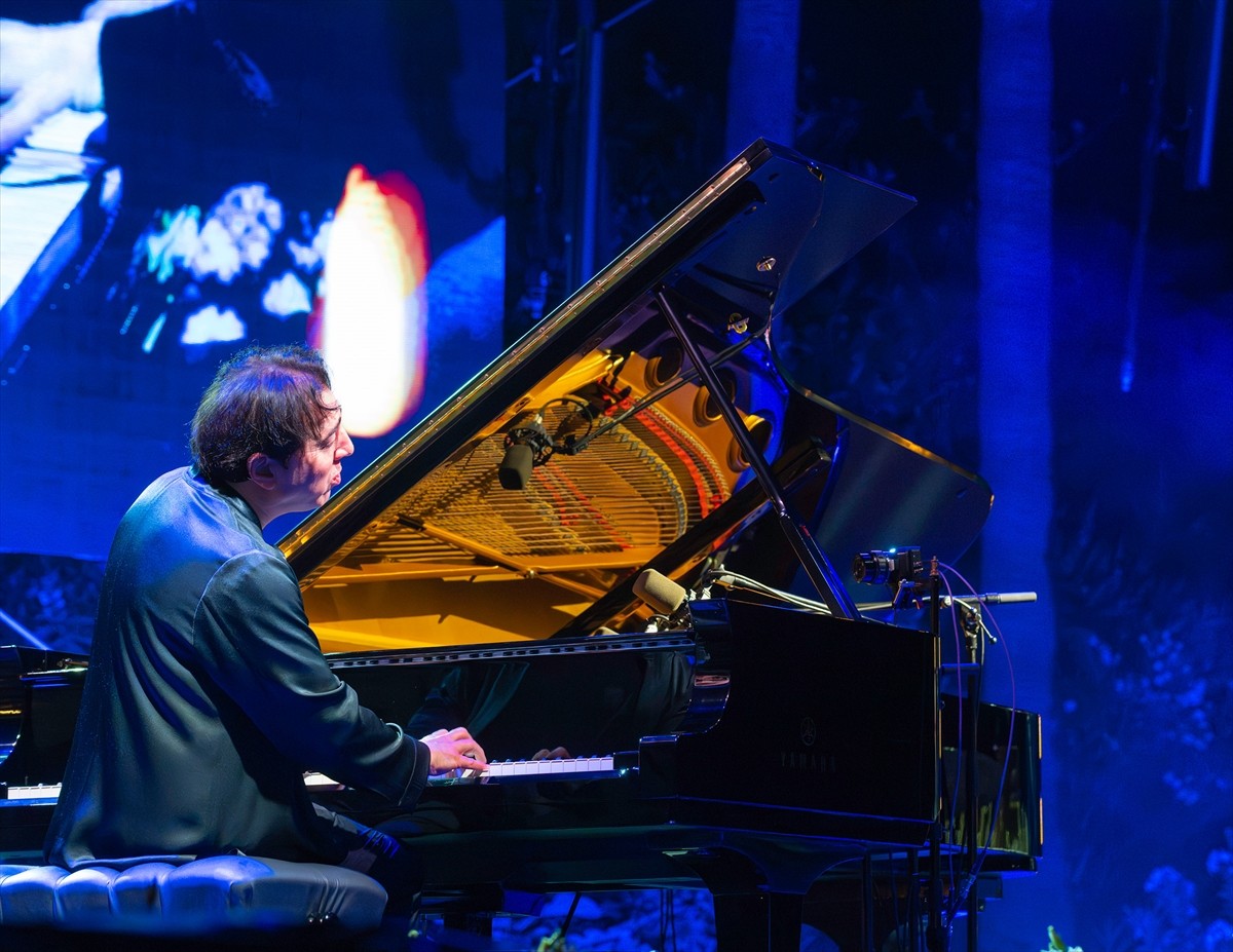 Antalya'da bu yıl 8'incisi düzenlenen Akra Caz Festivali'nin, dünyaca ünlü piyanist ve besteci...