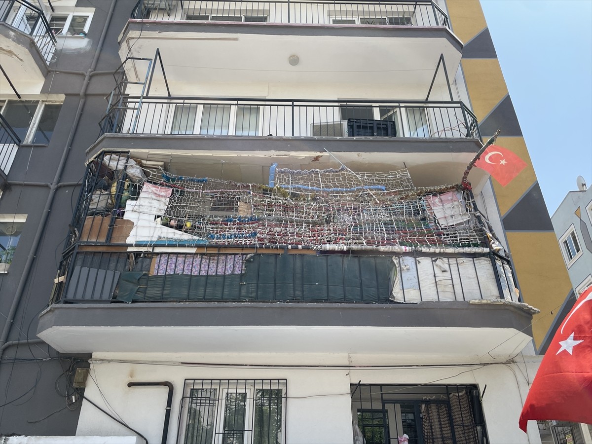 Aydın'ın Efeler ilçesinde temizlenen bir evden 4 kamyon çöp çıktı. Evde bulunan 12 kedi ile 3...