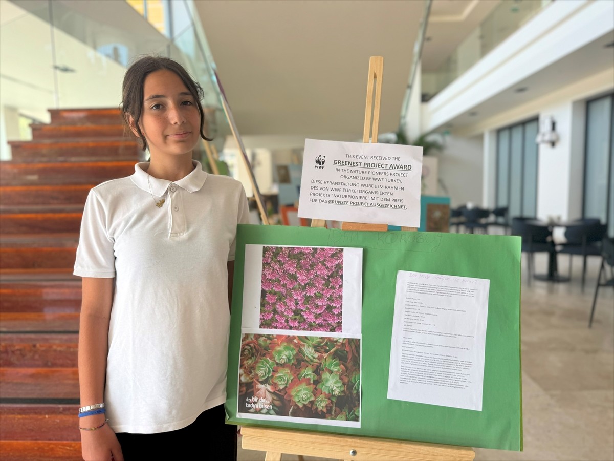 Aydın'ın Kuşadası ilçesinde Dilek Yarımadası Büyük Menderes Deltası Milli Parkı'ndaki endemik...