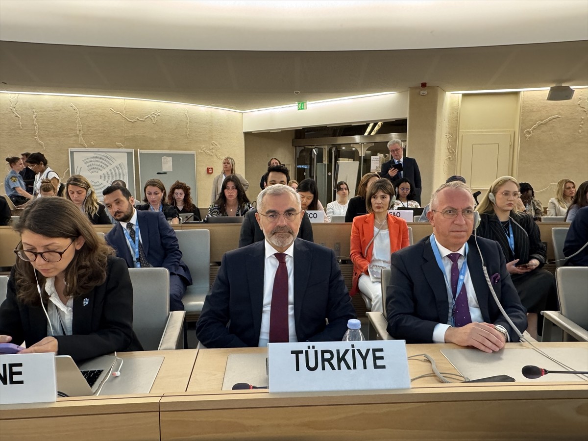 Birleşmiş Milletler (BM) İnsan Hakları Konseyinin (İHK) 59'uncu Oturumu, BM Cenevre Ofisi'nde...