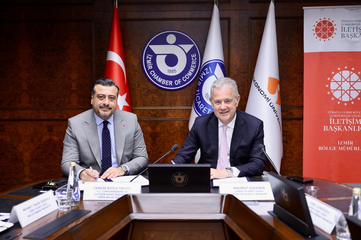 Cumhurbaşkanlığı İletişim Başkanlığı İzmir Bölge Müdürlüğü ile İzmir Ticaret Odası (İZTO) arasında...