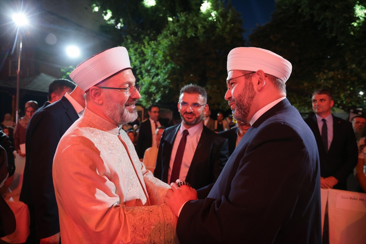 Diyanet İşleri Başkanı Ali Erbaş, Arnavutluk'taki Hacı Şeyh Şamia İşkodra İmam Hatip Lisesinin...