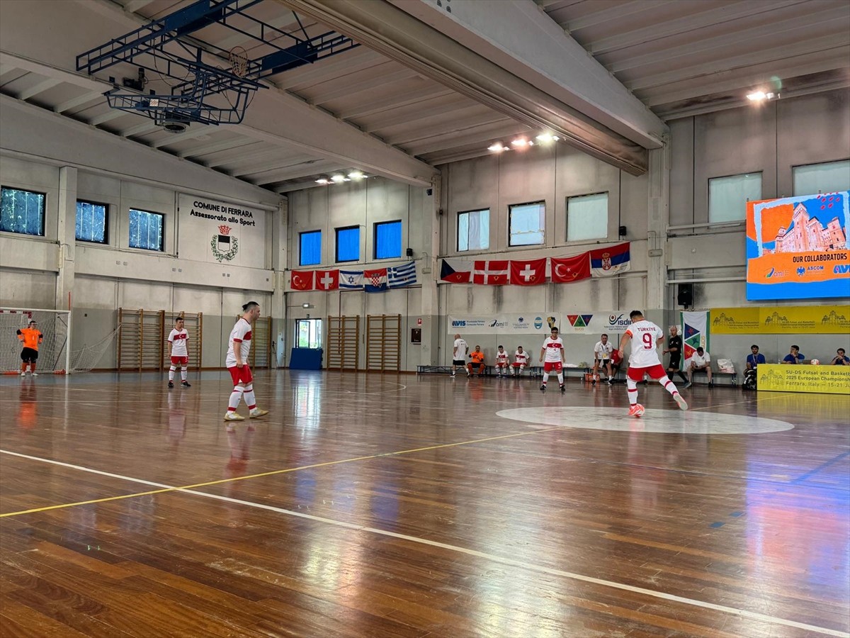 Down Sendromlular Futsal Milli Takımı, İtalya'da düzenlenen Uluslararası Açık Avrupa...