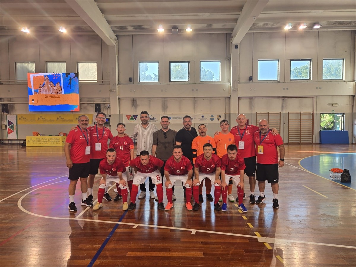 Down Sendromlular Futsal Milli Takımı, İtalya'da düzenlenen Uluslararası Açık Avrupa...