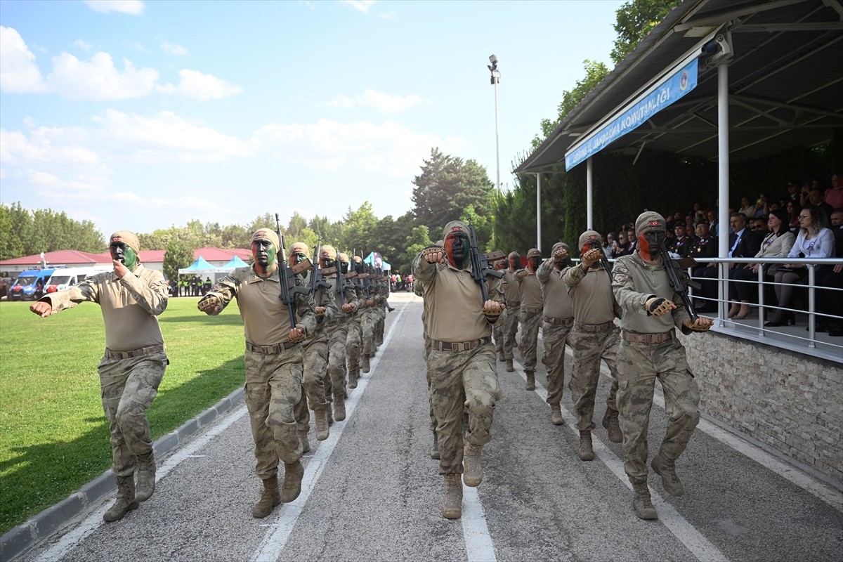 Edirne'de Jandarma Teşkilatının 186. kuruluş yıl dönümü dolayısıyla İl Jandarma Komutanlığı'nda...