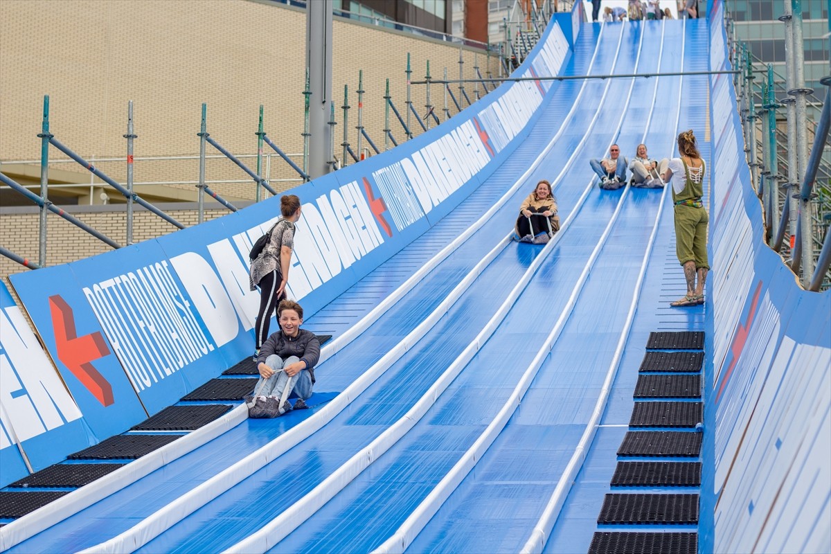 Hollanda'nın Rotterdam kentinde, Rotterdamse Dakendagen Vakfı bu yıl 'Açık Çatı Günleri'...