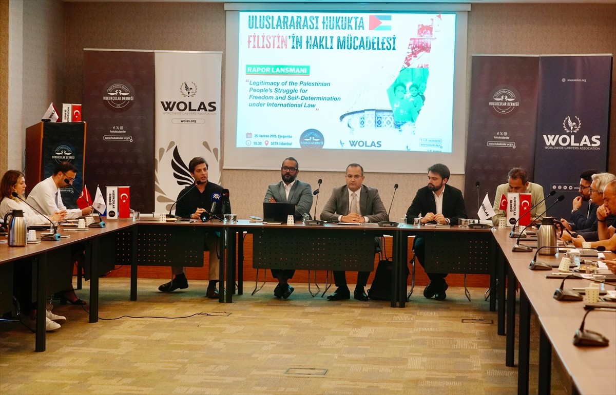 Hukukçular Derneği ile Yeryüzü Avukatları Derneğince (WOLAS) hazırlanan "Uluslararası Hukuk...