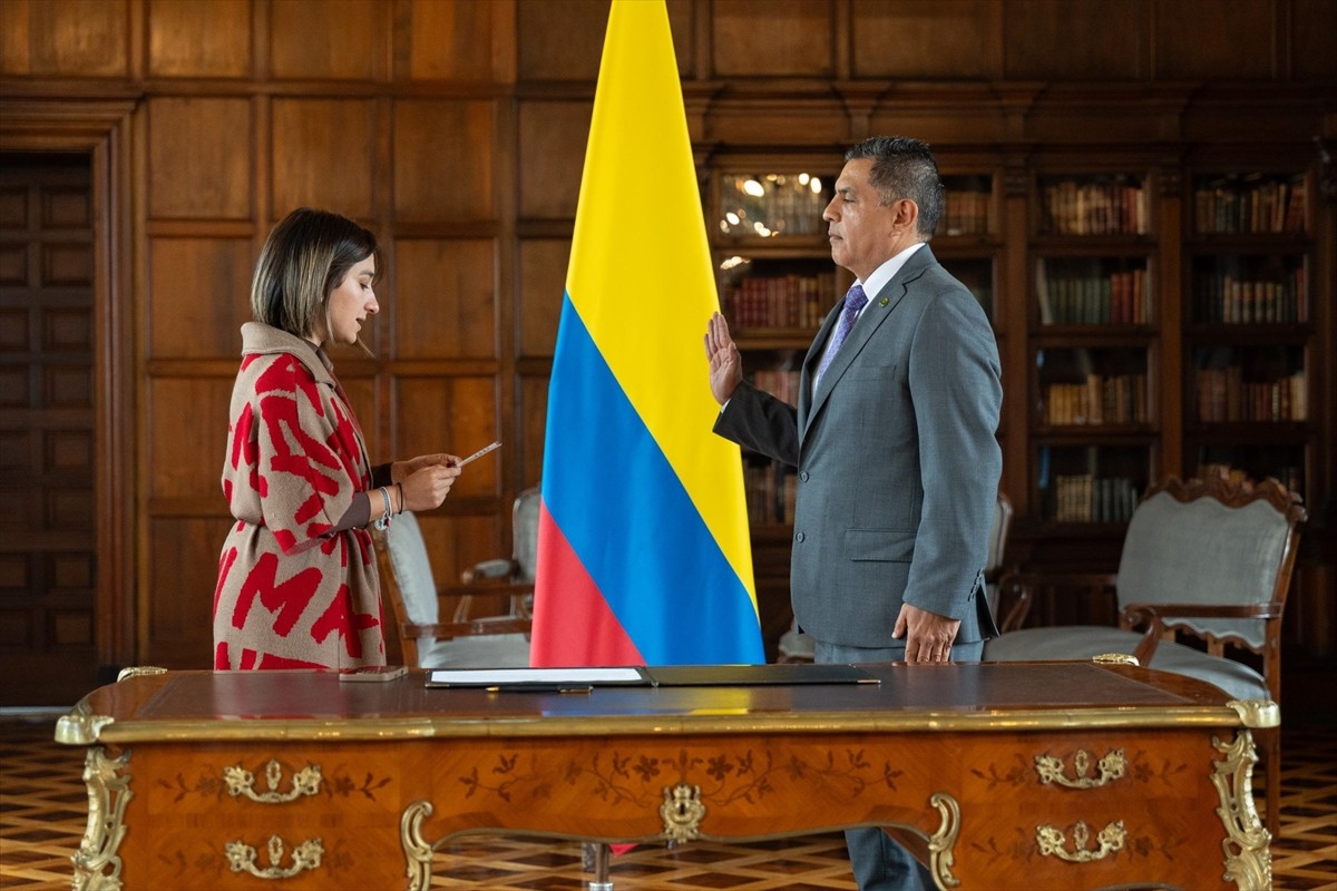 Kolombiya Dışişleri Bakanı Laura Sarabia, Jorge Ivan Ospina’nın ülkesinin yeni Ramallah...