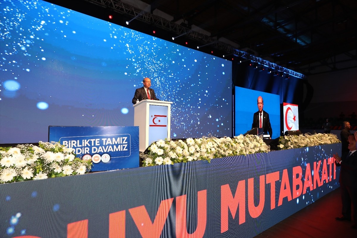 Kuzey Kıbrıs Türk Cumhuriyeti'nde (KKTC) koalisyon hükümetini oluşturan Ulusal Birlik Partisi...